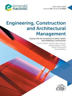 cover image of Engineering, Construction and Architectural Management , Volume 26, Number 11